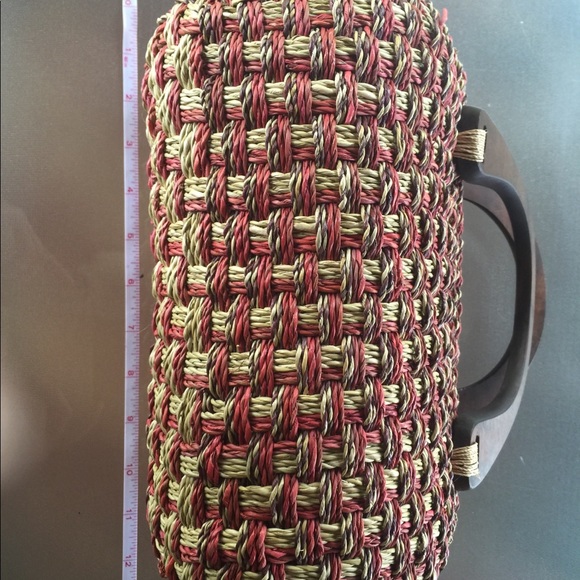 Basket weave bag from Philippines - Picture 4 of 8